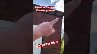 Хозблок своими руками! #дача #лето #топ #россия #подпишись