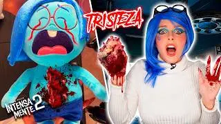 Abrí la MUÑECA de TRISTEZA de INTENSAMENTE 2!!☠️🩸🔷 | Jenny Devil😈