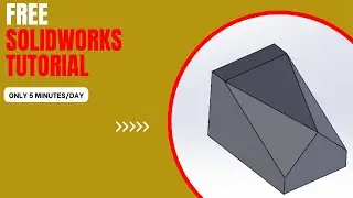 Solidworks Tutorial From ZERO (Lesson16) 👀 #creative #solidworks #learning