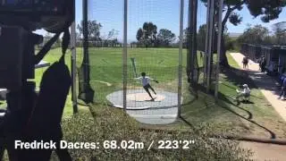 Fedrick Dacres - 68.02m Triton Invite, 2016 WL