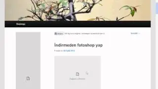 internet den fotoşop nasıl yapılır