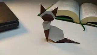 Cara membuat origami kucing, Origami Cat (Makoto Yamaguchi), Watch and relax! - Deki Malik