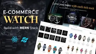Build an E-Commerce Website using React Js and Tailwind CSS | Full MERN Stack Project 