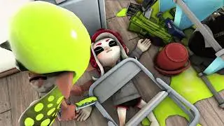 [スプラトゥーン アニメ] 賢いタコは..
