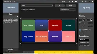 Tutorial Penggunaan Smartphone Untuk Control OBS Studio - Touch Portal