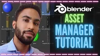 😀Como usar o ASSET MANAGER do Blender 3.0 | Blender tutorial Português