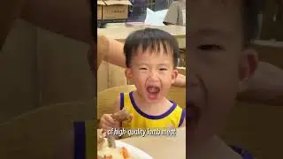 Eating With My Son, Xinjiang Hand-held Rice, Halal Food, Lamb Chops #rice #xinjiang #HalalFood