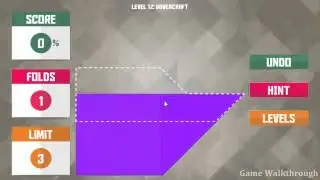 Paperama Tani Level 12 hovercraft Walkthrough