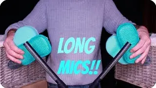 ASMR New LONG Mics! 15 Triggers & Objects to help you Sleep & Tingle (No Talking)