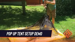 Teton Sports Pop Up Tent Setup