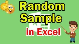 How to make a Random Sample in Excel || Ms Excel Training