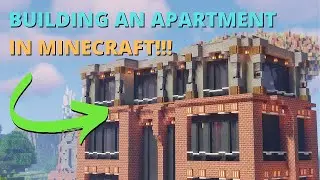Building a detailed APARTMENT in MINECRAFT!!!