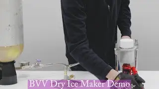 BVV Dry Ice Maker Demo