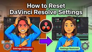 How to Reset DaVinci Resolve Settings