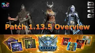 Raid Shadow Legends - Patch 1.13.5 Overview - New Champions, New Artifact Sets, No New Content???