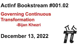 Active Inference BookStream 