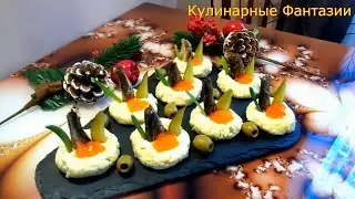 Отличная Замена Тарталеткам! Чашечки со Шпротами и Огурчиком!