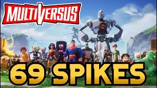 Multiversus Spike Montage with Every Character |  60+ Spikes combo video