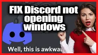 How to fix Discord not opening windows 11 //  how to fix discord not opening