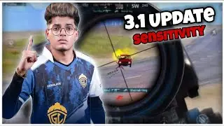 🔥3.1 Update New One Sensitivity for BGMI New Update Sensitivity settings PUBG/ BGMI 😍#bgmi