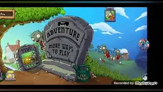 Вторая игра в Зомби против Растений