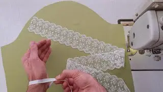 Here are the best tips and tricks for sewing sleeves with lace.  For all beginners