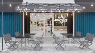 DESIGN PROJECT VEGAS CAFE STEAK NAGOYA BATAM  #interiorcafe #sketchupcafe #animasicafe #lumioncafe