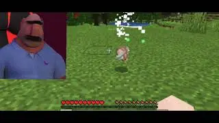 dad plays minecraft