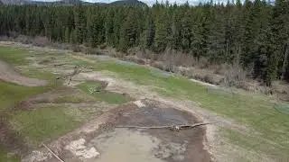 24-04-22 #3 No Fence Wetlands Drone Flight View View East from Swetik Pond Over to Schwartz Ck.