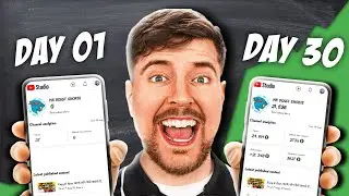 30 Days Mr Beast Shorts Challenge ( Crazy Results )
