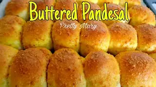BUTTERED PANDESAL SOFT AND FLUFFY | HOW TO MAKE  BUTTERED PANDESAL | PINOY PANDESAL