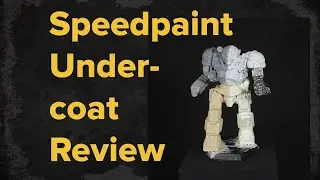 Army Painter Speedpaint Undercoat Testing I Battletech Paint Starter