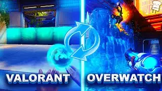 СХОДСТВО СПОСОБНОСТЕЙ АГЕНТОВ VALORANT/ВАЛОРАНТ С ГЕРОЯМИ OVERWATCH, PALADINS