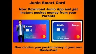 Junio Smart Card Child's Pocket Money | Full Explained | Prepaid Card | Ad