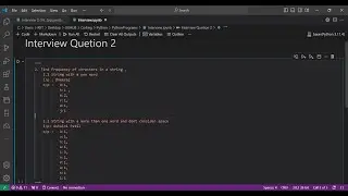 Frequency of String characters in Python 