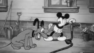 Mickey Mouse - Playful Pluto - 1934