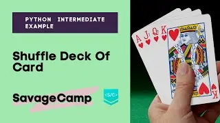 Create and Shuffle Deck Of Cards in Python