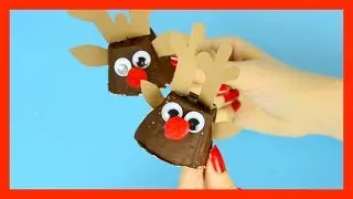 Egg Carton Reindeer Christmas Craft for kids
