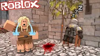 ESCAPE EVIL DUNGEON WITH POLIEC GUARD! (OBBY) [EP 2] AND SURVIVE HIS EVIL PLANS !! #roblox #obby