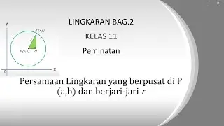 LINGKARAN KELAS 11 BAGIAN KE-2 PROGRAM PEMINATAN @pintarmatematika4662