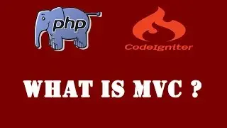 PHP Codeigniter Tutorial - 4 - What Is MVC Software Design Pattern - Hindi