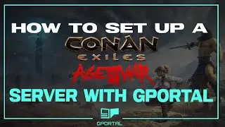 How to set up a Conan Exiles SERVER WITH 