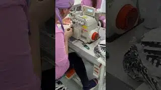 With Solenoid Cutter (ECB), improve your efficiency😎✨ #siruba #machine #overlock