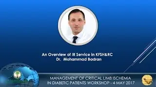 An Overview of IR Service in KFSH&RC - Dr  Mohammad Badran