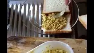 Conan's Childhood Favourite - Curried Egg Sandwich