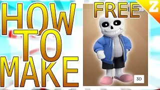 How to make a FREE SANS AVATAR! [AVATAR TRICK] (ROBLOX)