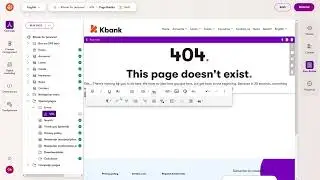 Set up a personalized 404 page in Xperience by Kentico