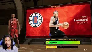NBA 2K23 KAWHI LEONARD “THE KLAW” SPECIAL REPLICA BUILD 2K23 NEXT GEN | Easter Egg How to Make!