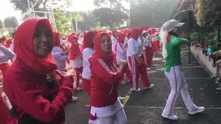 Senam Bersama & Halal Bi Halal Korcib