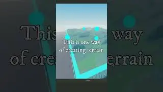 Terrain | Roblox Studio Tutorial